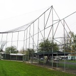 320-COM-chain link fence @ Baseball field