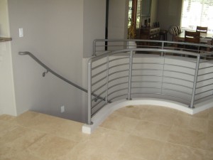 60 Interior ornamental iron handrail and railing