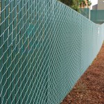 372- pre-slatted chain link commercial