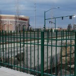 349-ornamental iron fencing-commercial-Keizer Station